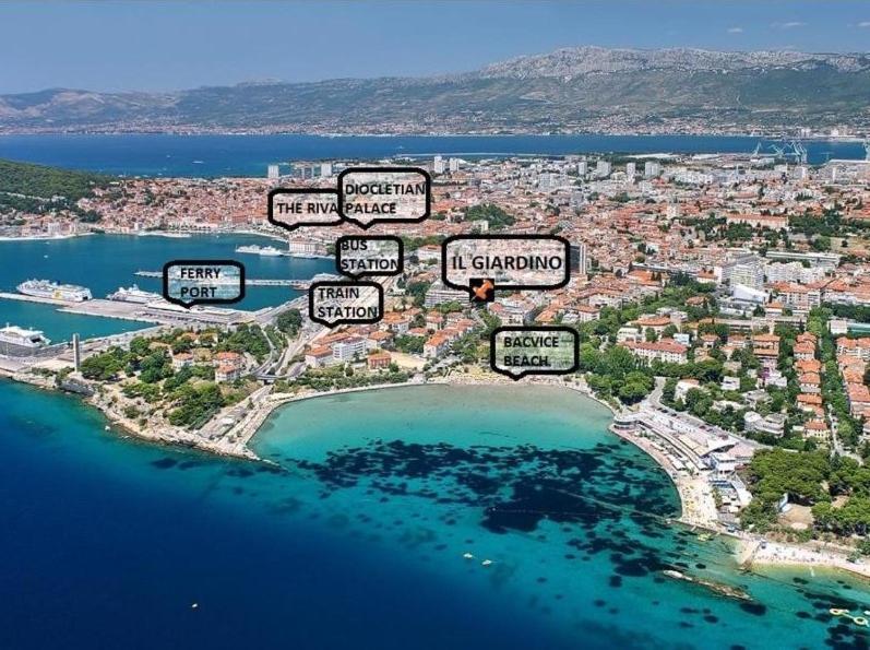 Il Giardino Luxury Rooms & Suites 스플리트 외부 사진